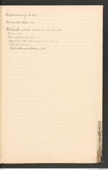 k.k. naturhistorisches Hofmuseum, Index Intendanzakten 1906, Seite 45